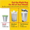 Glad 4 gal Trash Bags, 0.78 mm, Green CLO79120